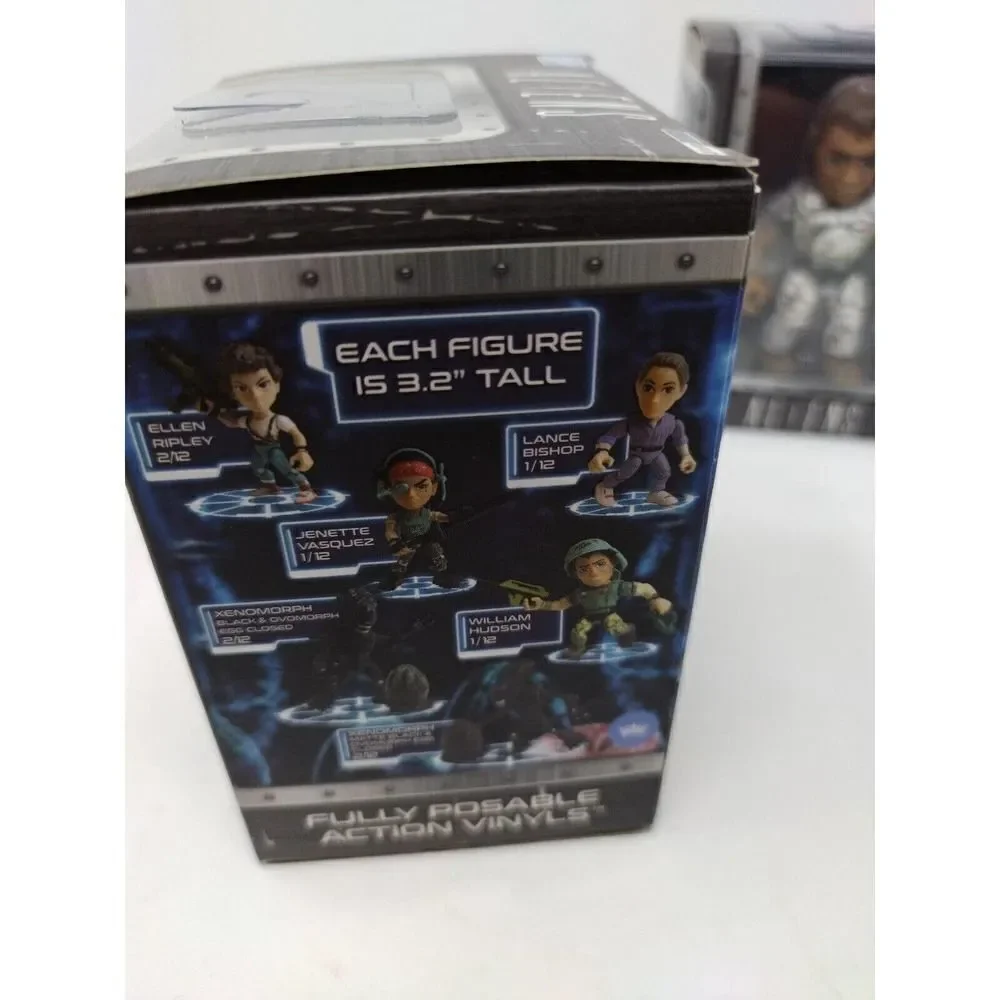 Aliens Movie Figures 3.2 inch Loyal Subjects Blue Alien Bishop Hudson Lot of 3